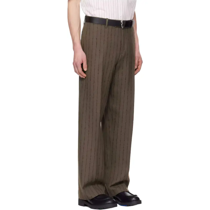 Burberry Suit Trouser Men's Brown-2