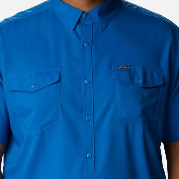 Columbia Shirt Men's Royal Blue-4