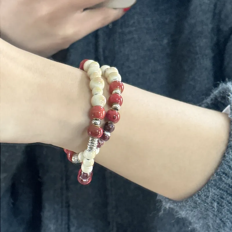 Mù Shàng Yún Yě Ceramic Bracelets Women's-4