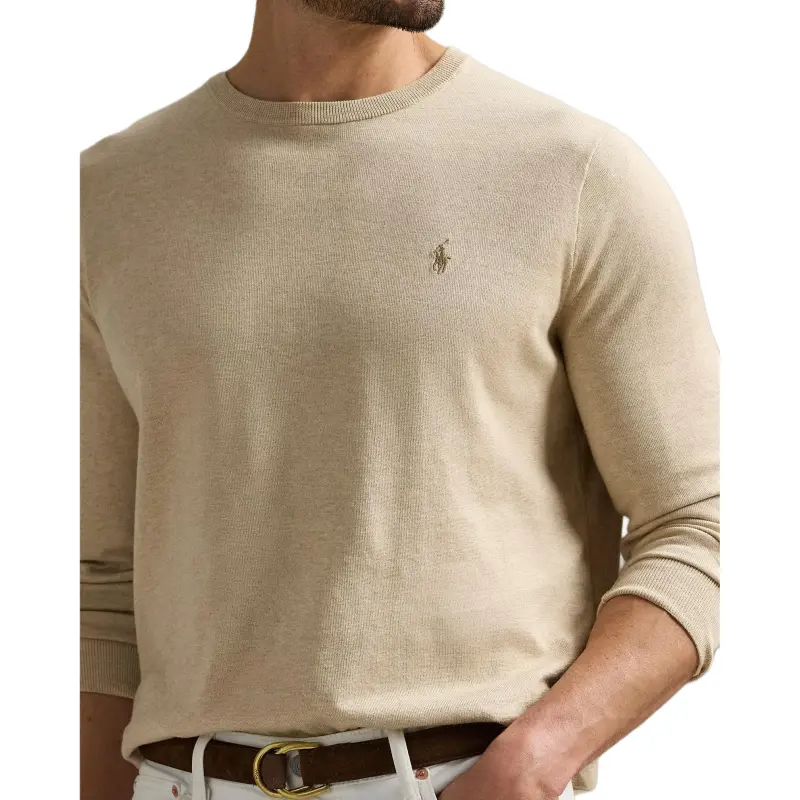 Polo Ralph Lauren Logo Embroidered Crewneck Jumper-4