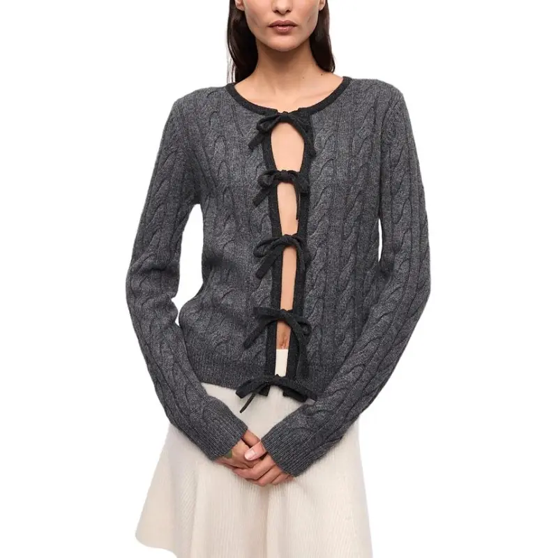 GANNI FW24 Sweater Women's Phantom Black-2