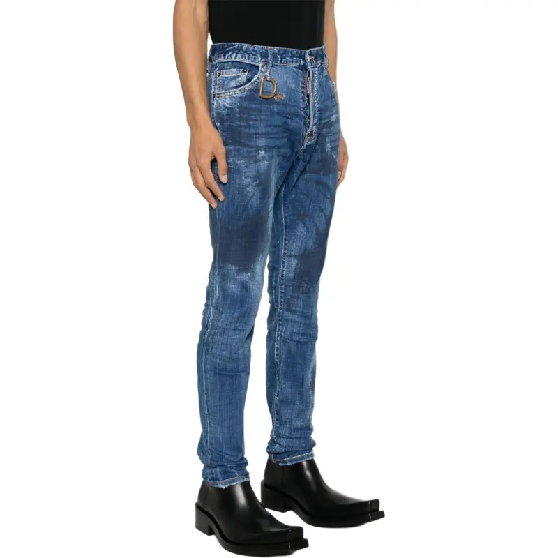 DSQUARED 2 Distressed Cool Guy Slim Fit Jeans-3