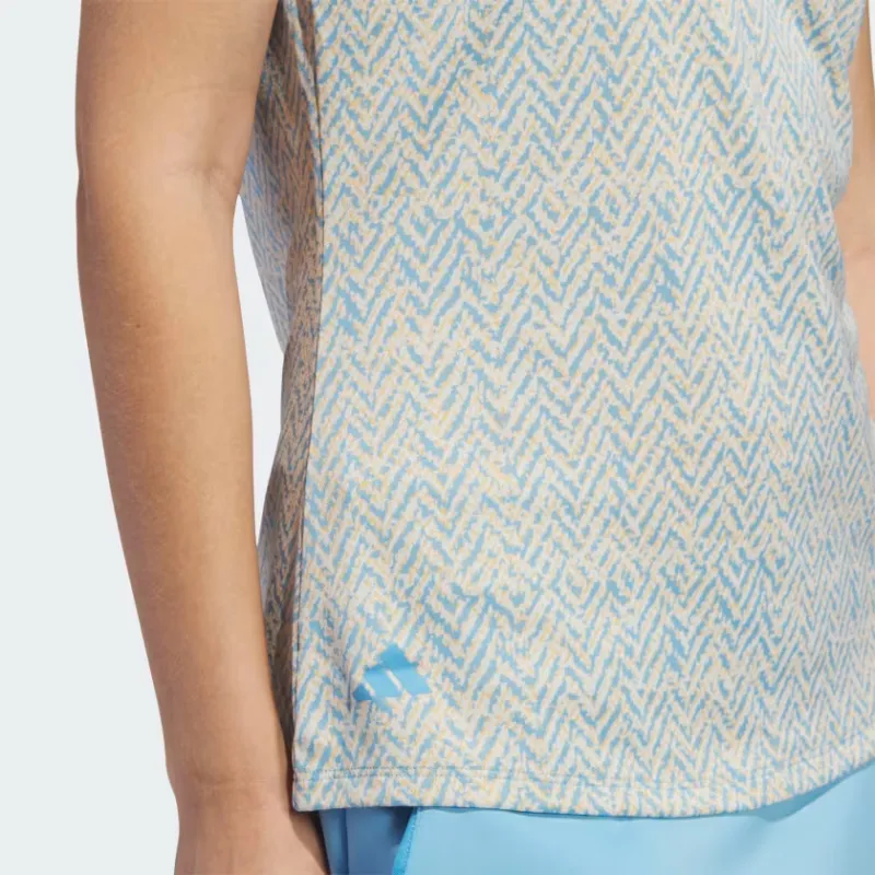 Adidas Tank Tops Women's Half Blue-5