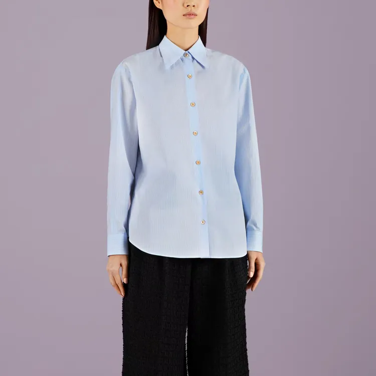 GUCCI Shirts Women's Blue-2