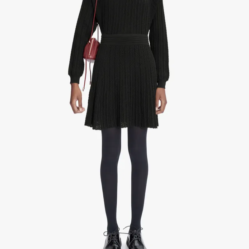 A.P.C SS25 Casual Short Skirts Women's Black-1