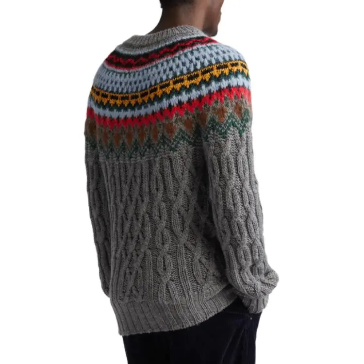 Moncler Cable Knit Crewneck Jumper-4