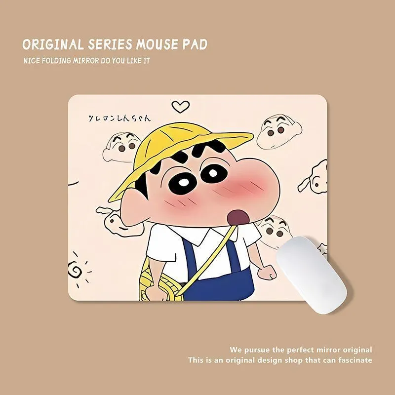 DANYIN Crayon Shin Chan Cartoon Cute Mouse Pad Women's Trumpets Office Table Mats For Computer Keyboard Protection-13