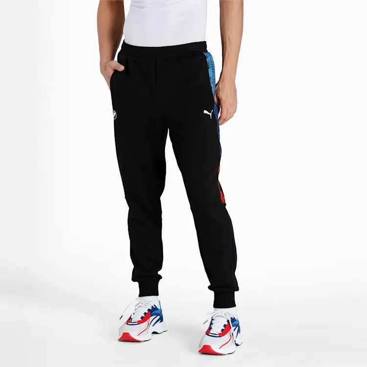 PUMA Casual Pants Men Black-4