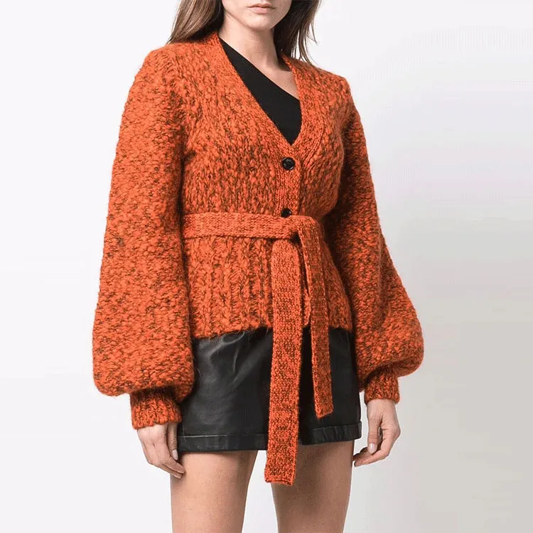 GANNI Sweaters Women's Orange-3