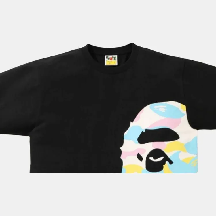 A BATHING APE New Multi Camo Side Big Ape Head Tee-2