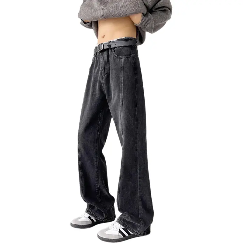 DUATOGE Jeans Men Black -4