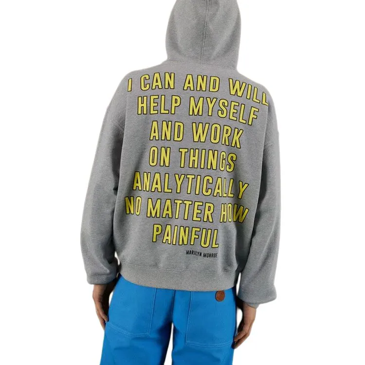 GUCCI Cartoon print Slogan print Hoodie-4