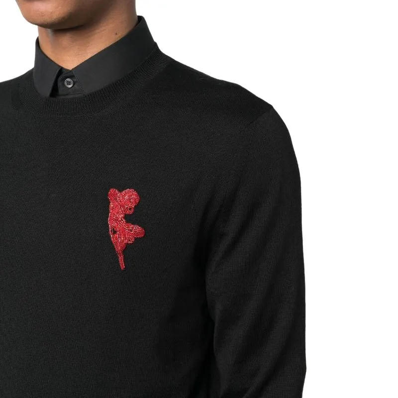 Alexander McQueen Crewneck Knitted Jumper-6
