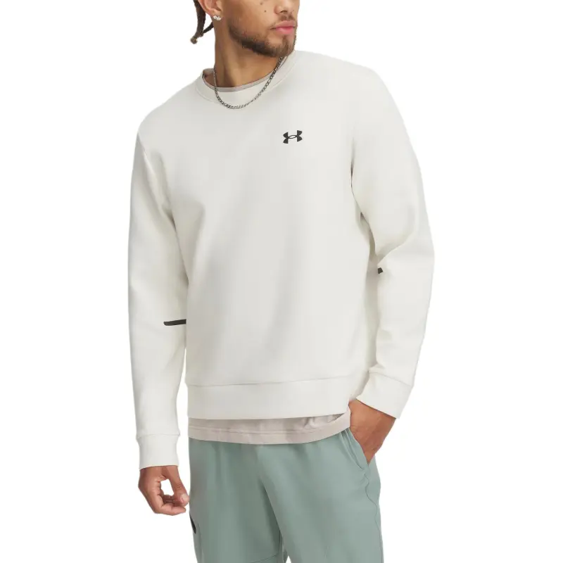 Under Armour Unstoppable UA FLC CREW Sweatshirt Men's Rock Color-2