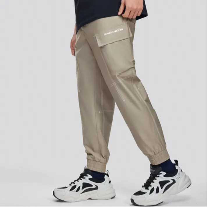 Skechers Knitted Sweatpants Men's Rock Beige-2