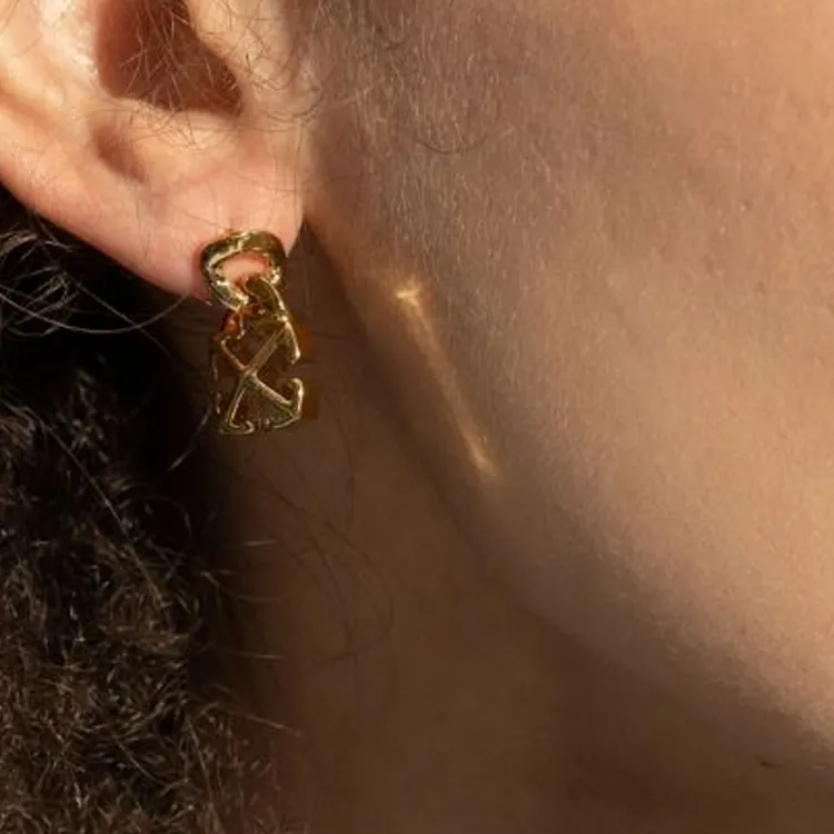 OFF WHITE Arrow Earrings-2
