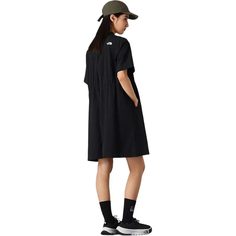 THE NORTH FACE UE Series Short Sleeved Dress Women's Cosmic Black-4