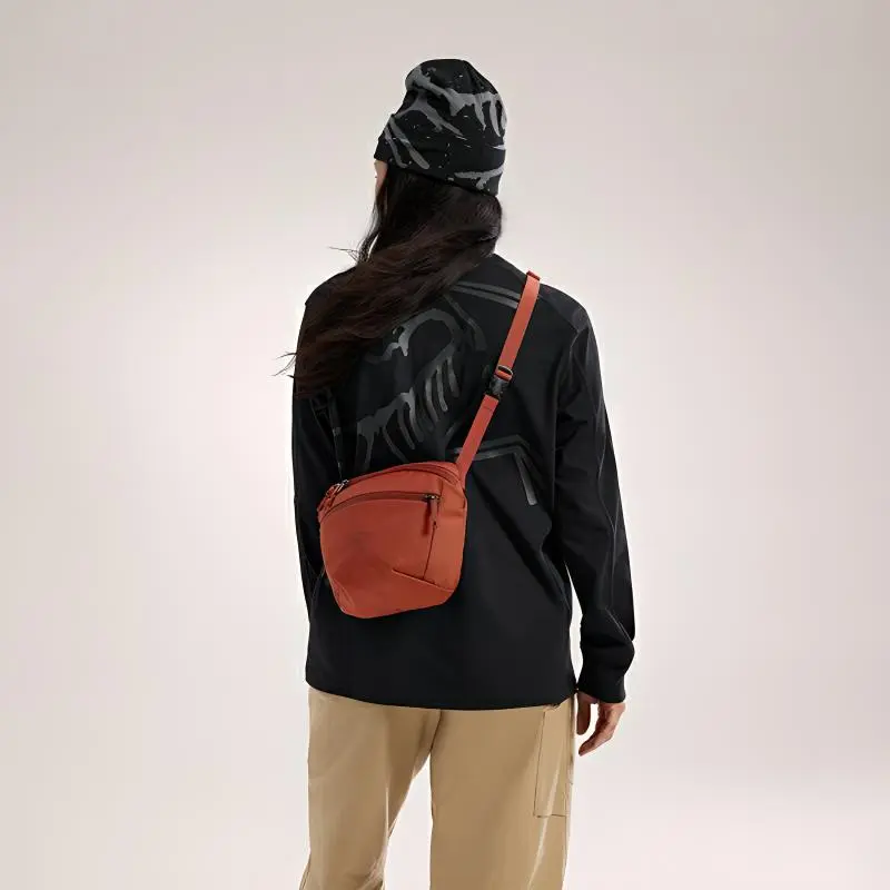 Arcteryx Mantis Recycled Polyester Shoulder Bag Crossbody Bag Fanny Pack Regular Unisex Red-3