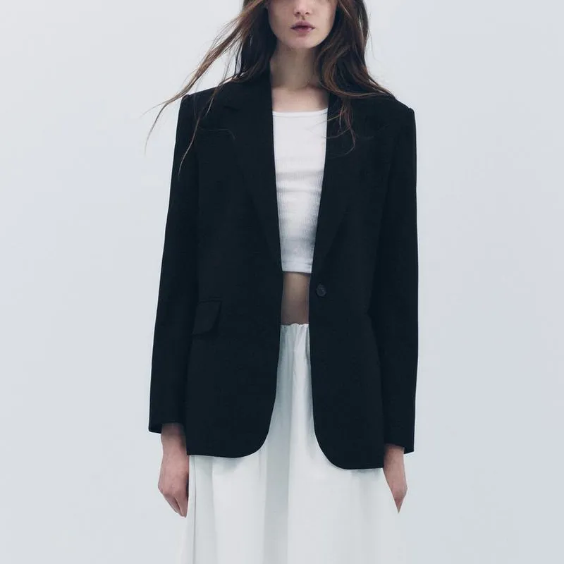ZARA Business Suit Women's Black-2