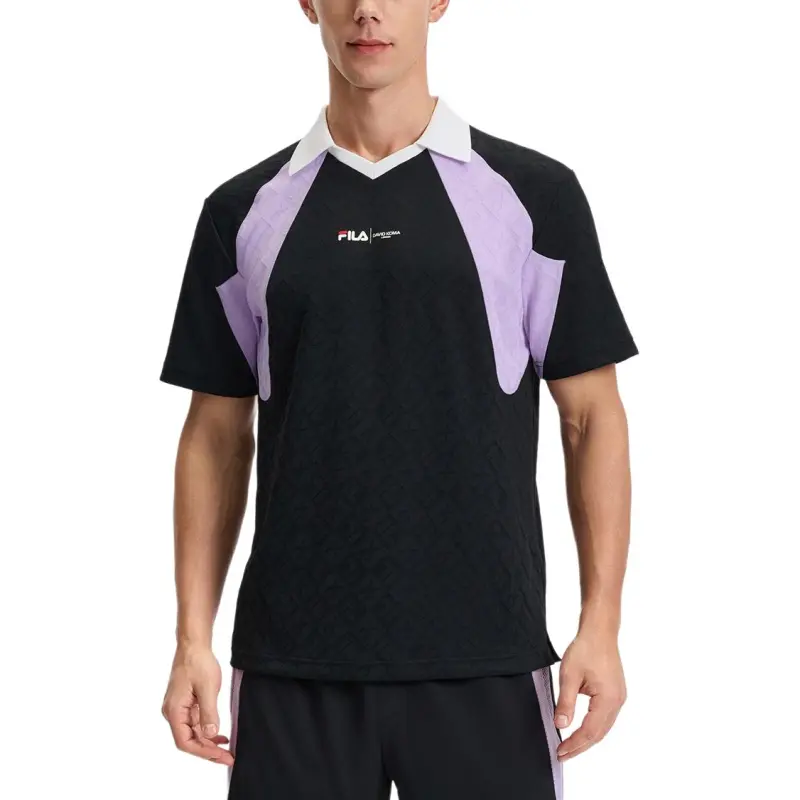 FILA x David Koma TENNIS Top Men's Numbers Lavender-2