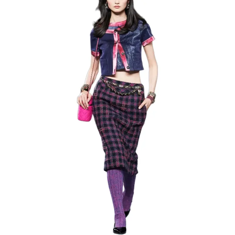 CHANEL Knitwear Women's Blue-1