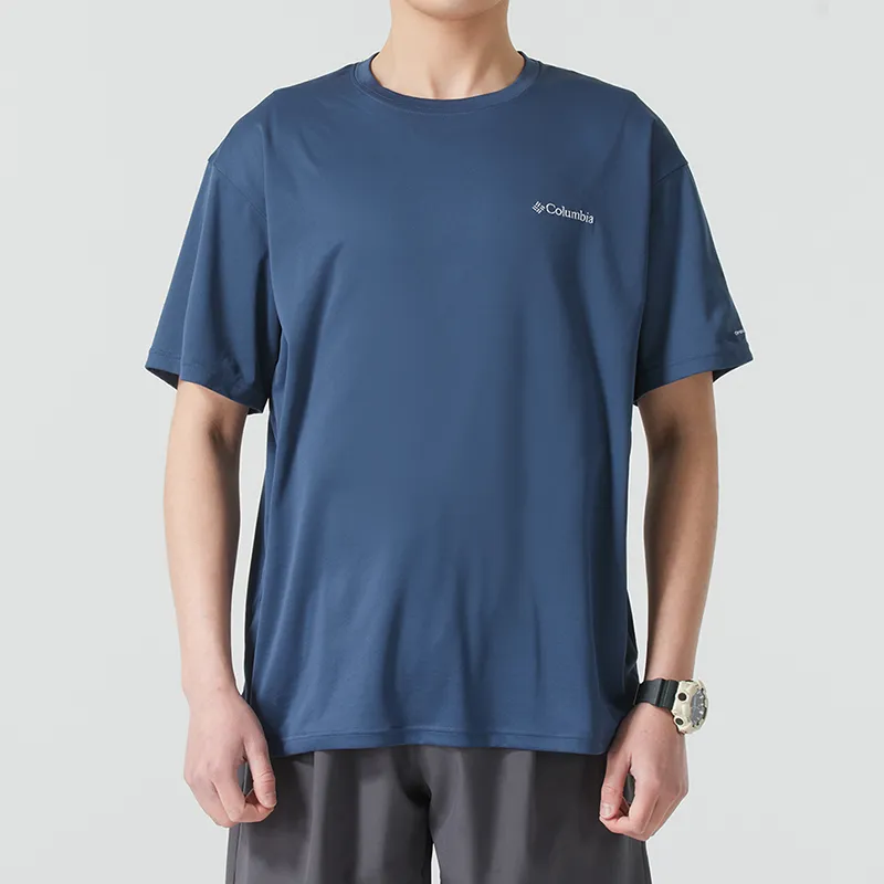 Columbia T Shirts Men Blue-1