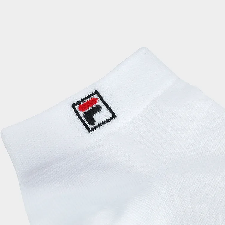 FILA ORIGINALE Ankle Socks Men's 1 Pack Standard White-3