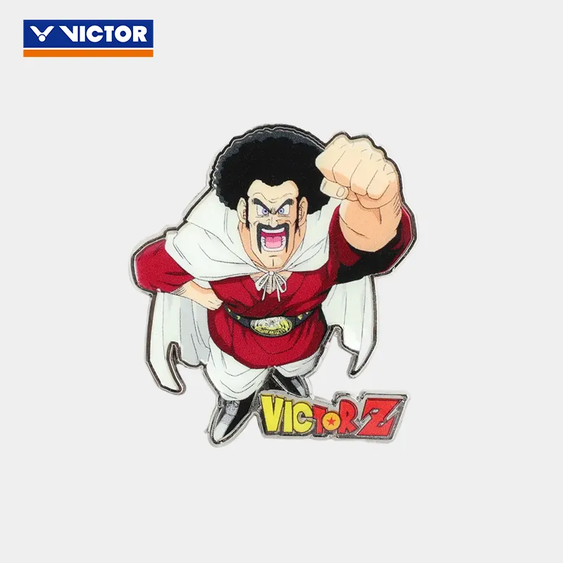 VICTOR Badminton Souvenirs 4.6×5.2cm Yellow Zinc Alloy Unisex-1