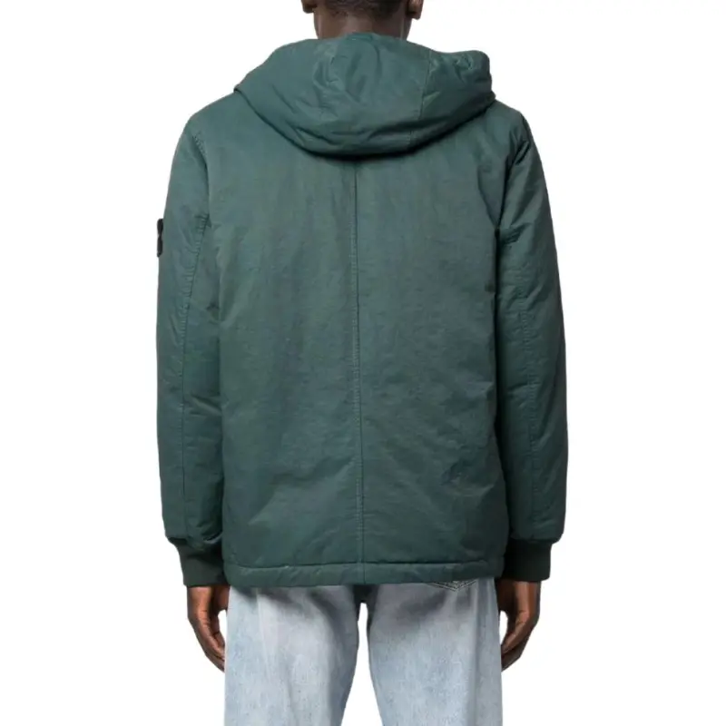 STONE ISLAND Compass Patch Zip Up Padded Jacket-4