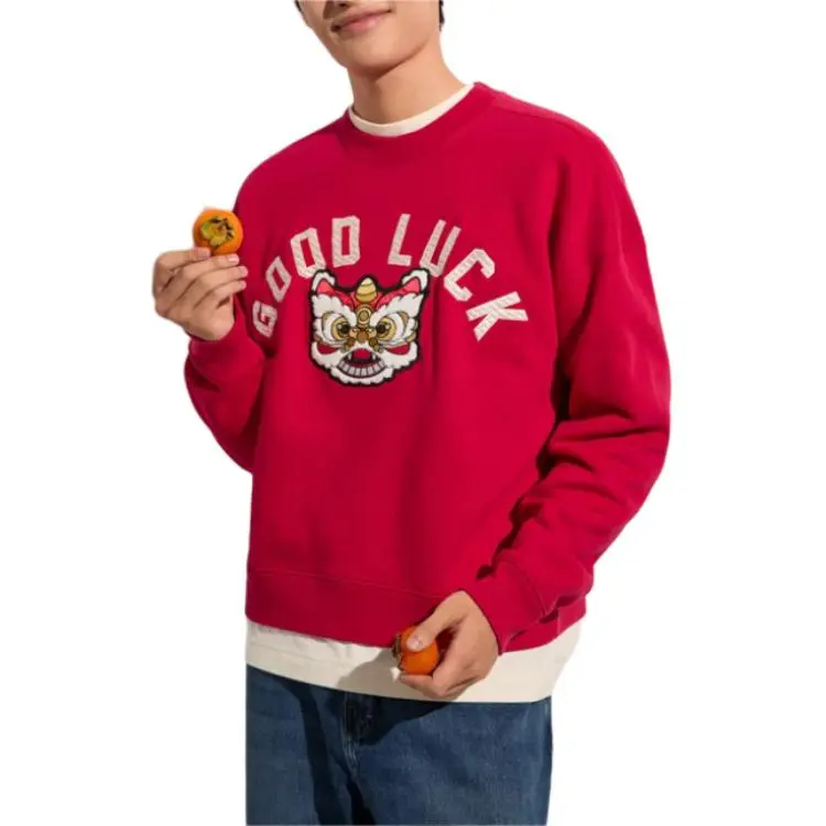 Hollister Snake Year Spring Collection Sweatshirts Unisex-5
