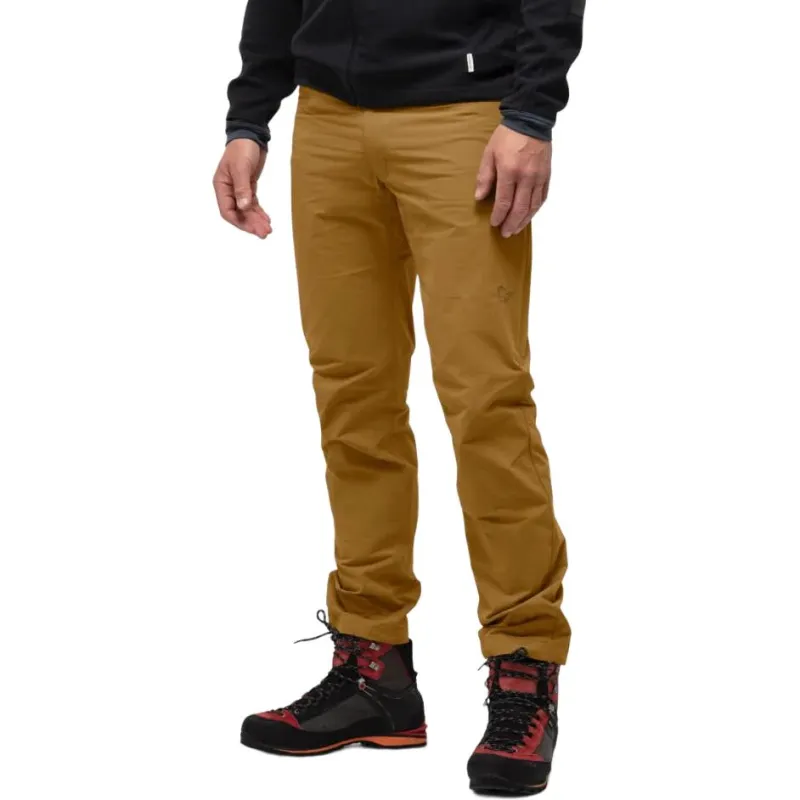 NORRONA Casual Pants Men's Brown-1