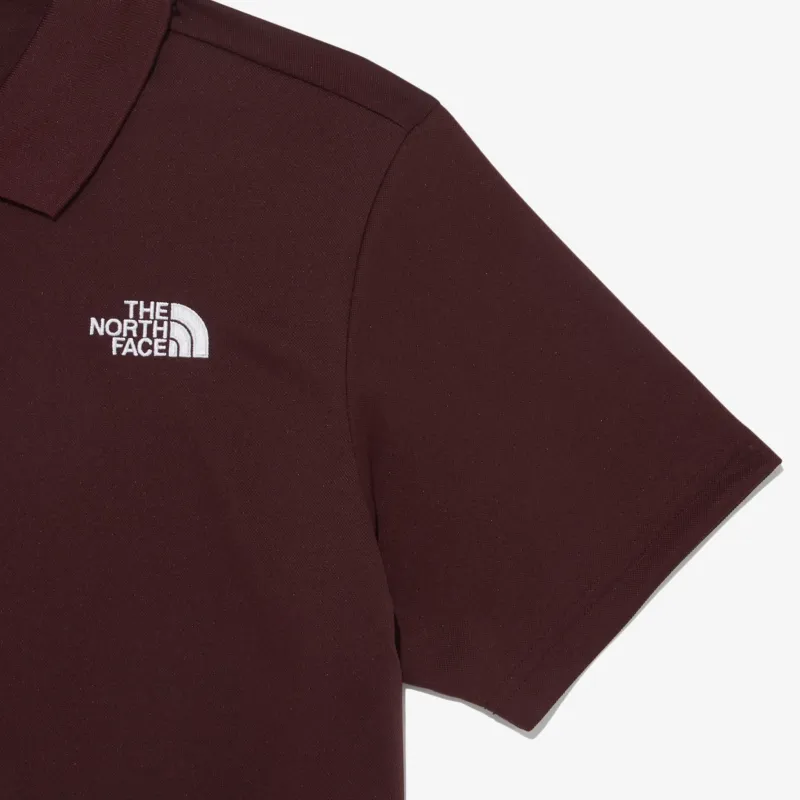 THE NORTH FACE CMX PRIME Polo Shirt Men's Burgundy-3