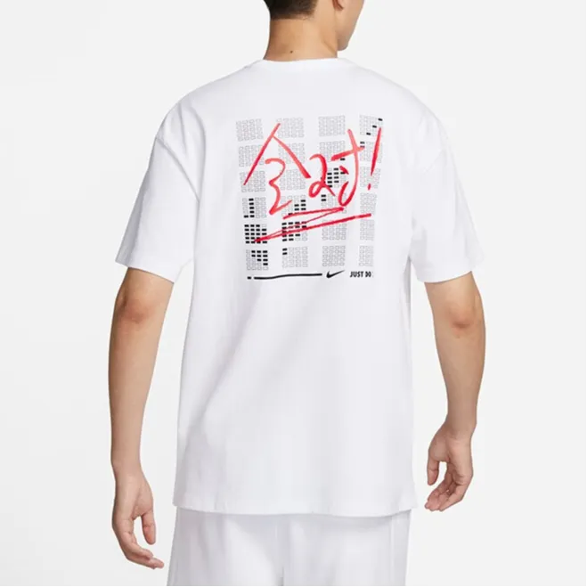 Nike T Shirts Unisex White-3