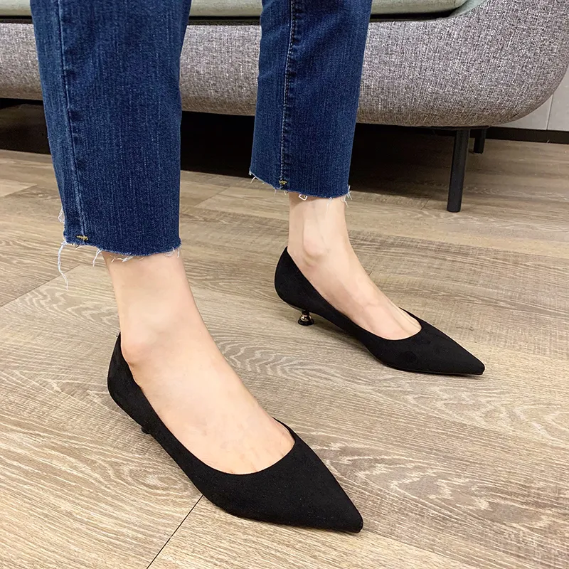Bamiti Slim Heel High Heels Women's-1