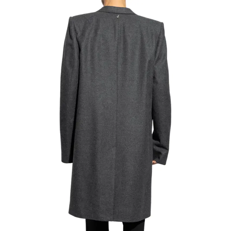 Alexander McQueen Single Breasted Oversized Coat-3