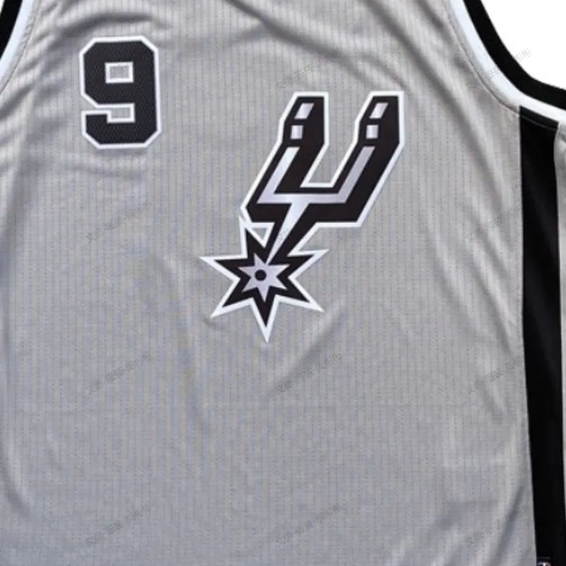 Adidas x NBA San Antonio Spurs SWINGMAN Fan Edition Basketball Jersey Unisex Gray-2