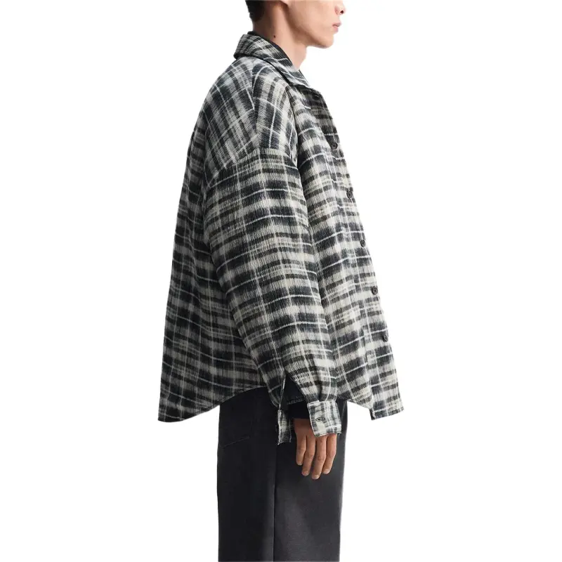 ZARA New Year Shirts Men Black/White-3