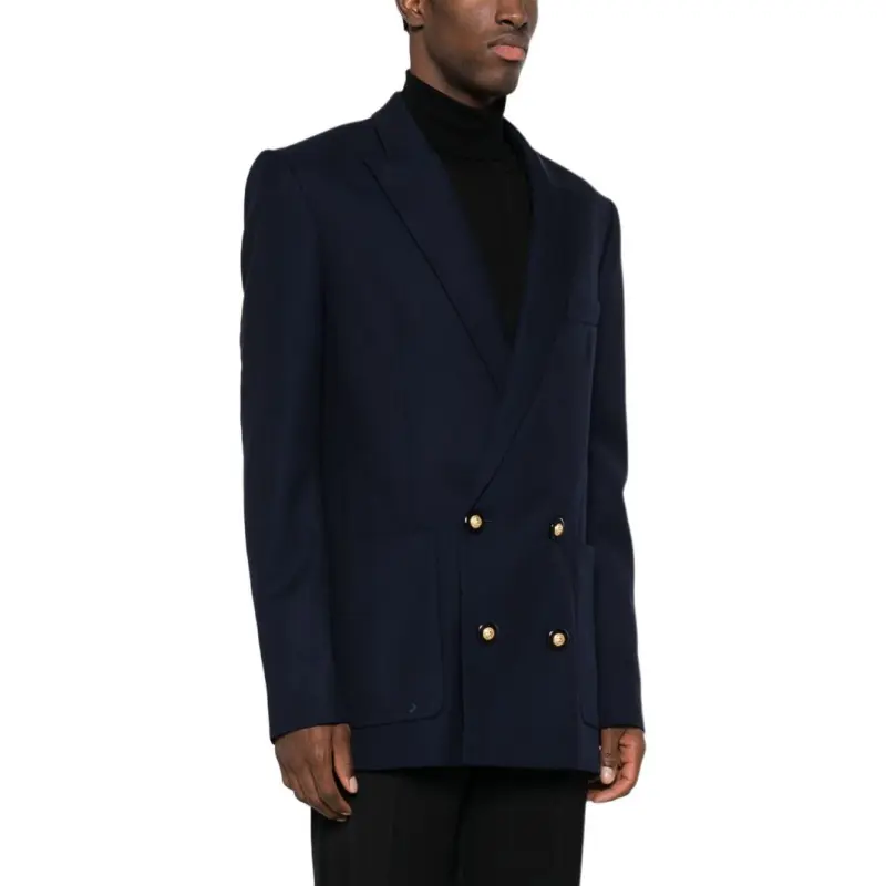 BALMAIN Double Breasted Tailored Blazer-3