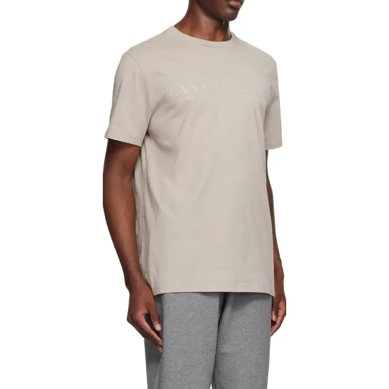 Canada Goose Logo Embroidered Crewneck T-Shirt-4