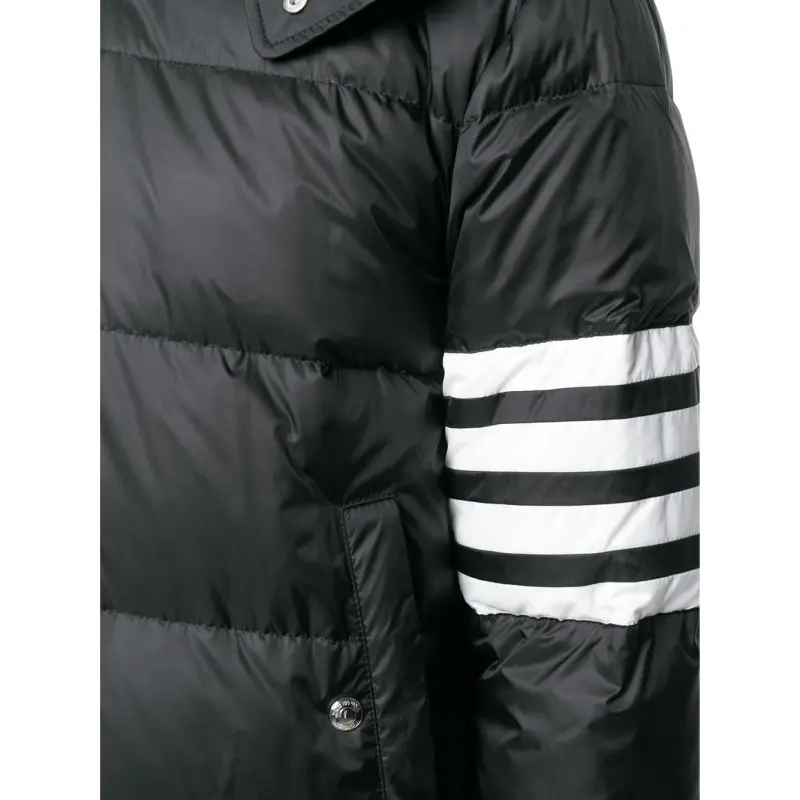 THOM BROWNE 4 Bar Padded Coat-4