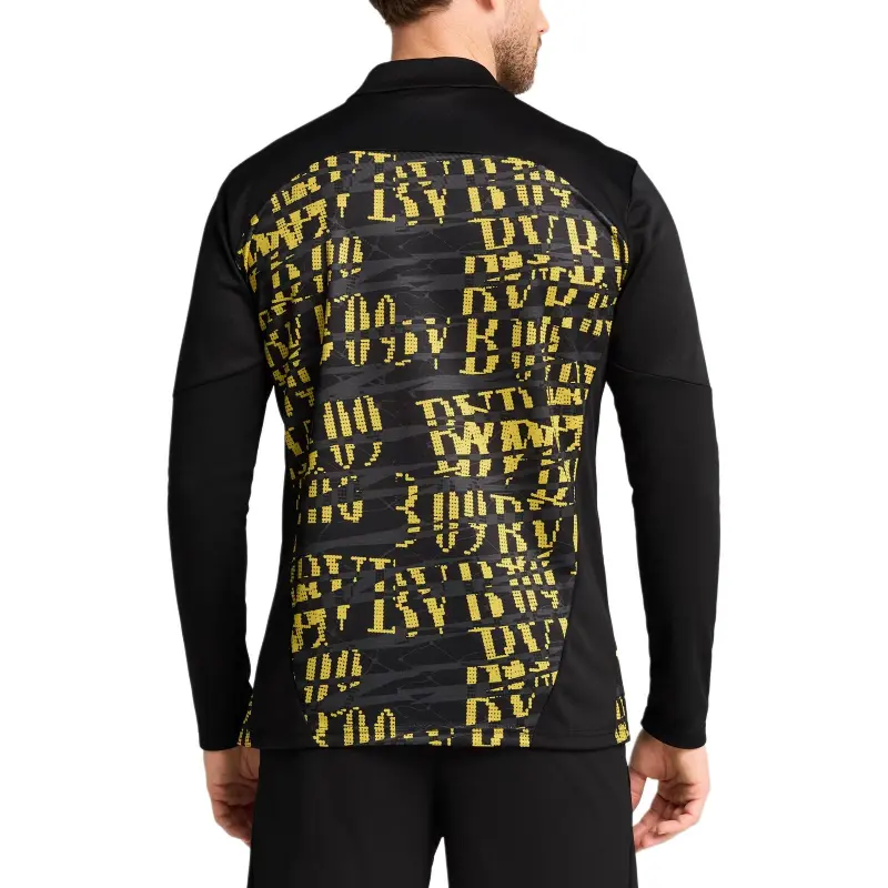 PUMA Borussia Dortmund Men's Pre Match Quarter Zip Top-3