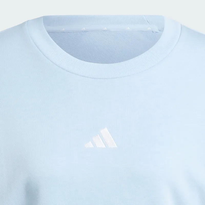 Adidas Free Shipping With AdiClub Essentials 3 Stripes French Terry Sweatshirt-3