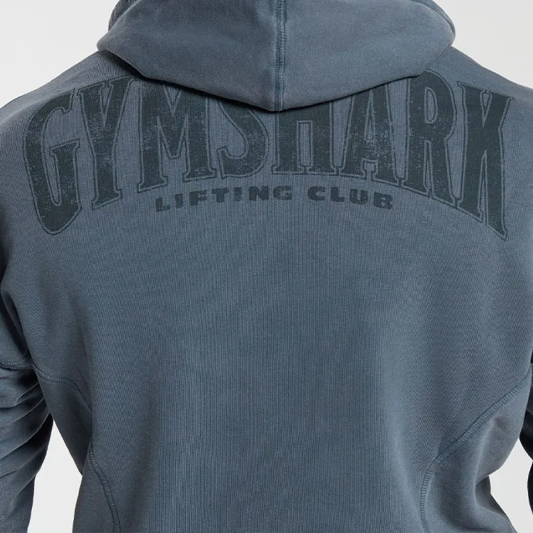 GYMSHARK HERITAGE Sweatshirt Men's Titanium Blue-4