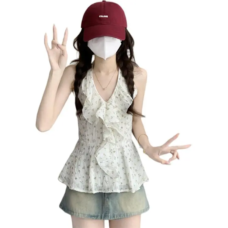 Mu Xiao Xin Camisoles Women's-5