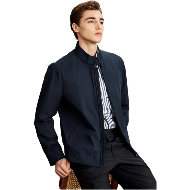 FIRS Jackets Men Navy Blue-3