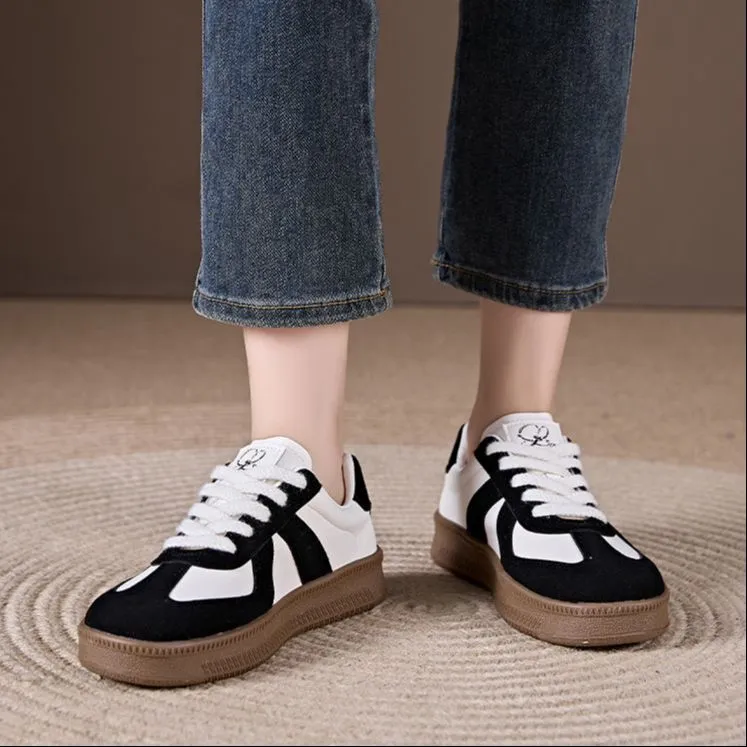 La Chapelle Anti-Slip Wear-Resistant Low-Top Skateboard Shoes Women's-26