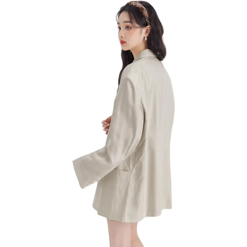 DEAR DEER PUFF Business Suit Women's Khaki-5
