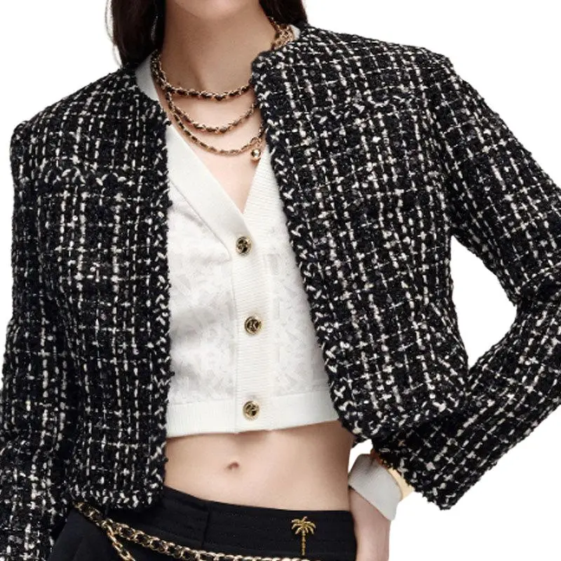 KARL LAGERFELD FW24 Jacket Women's Black-6