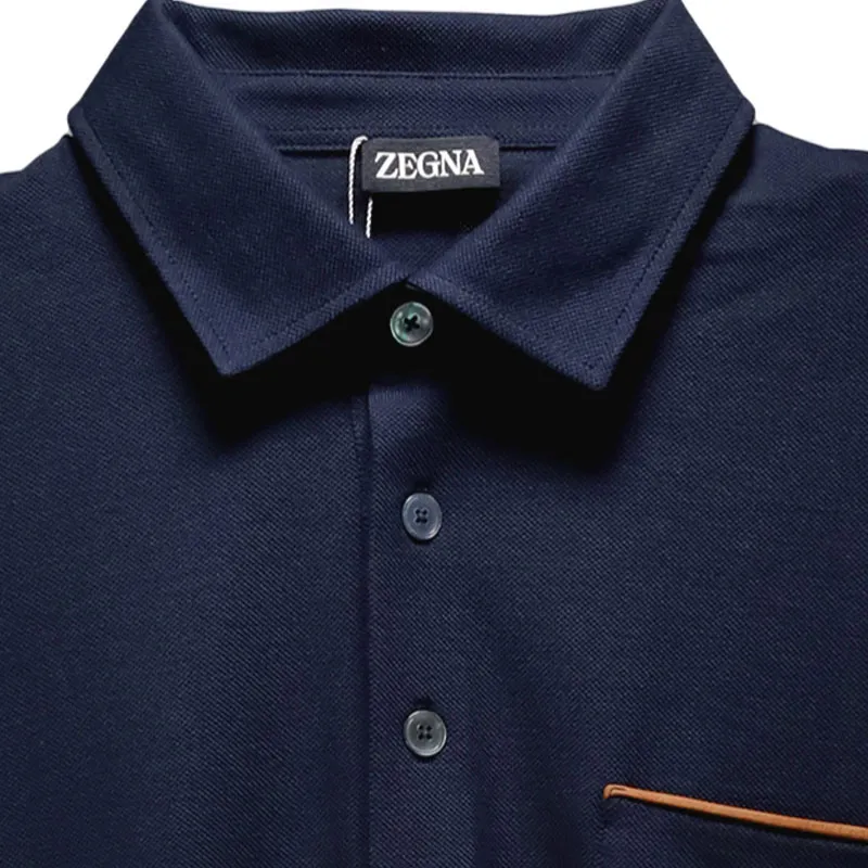 Ermenegildo Zegna Long Sleeved Polo Shirt-8