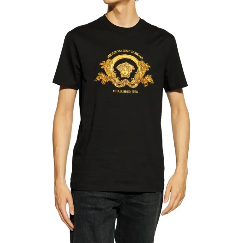 VERSACE Medusa Crewneck T Shirt-3